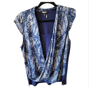 Navy blouse